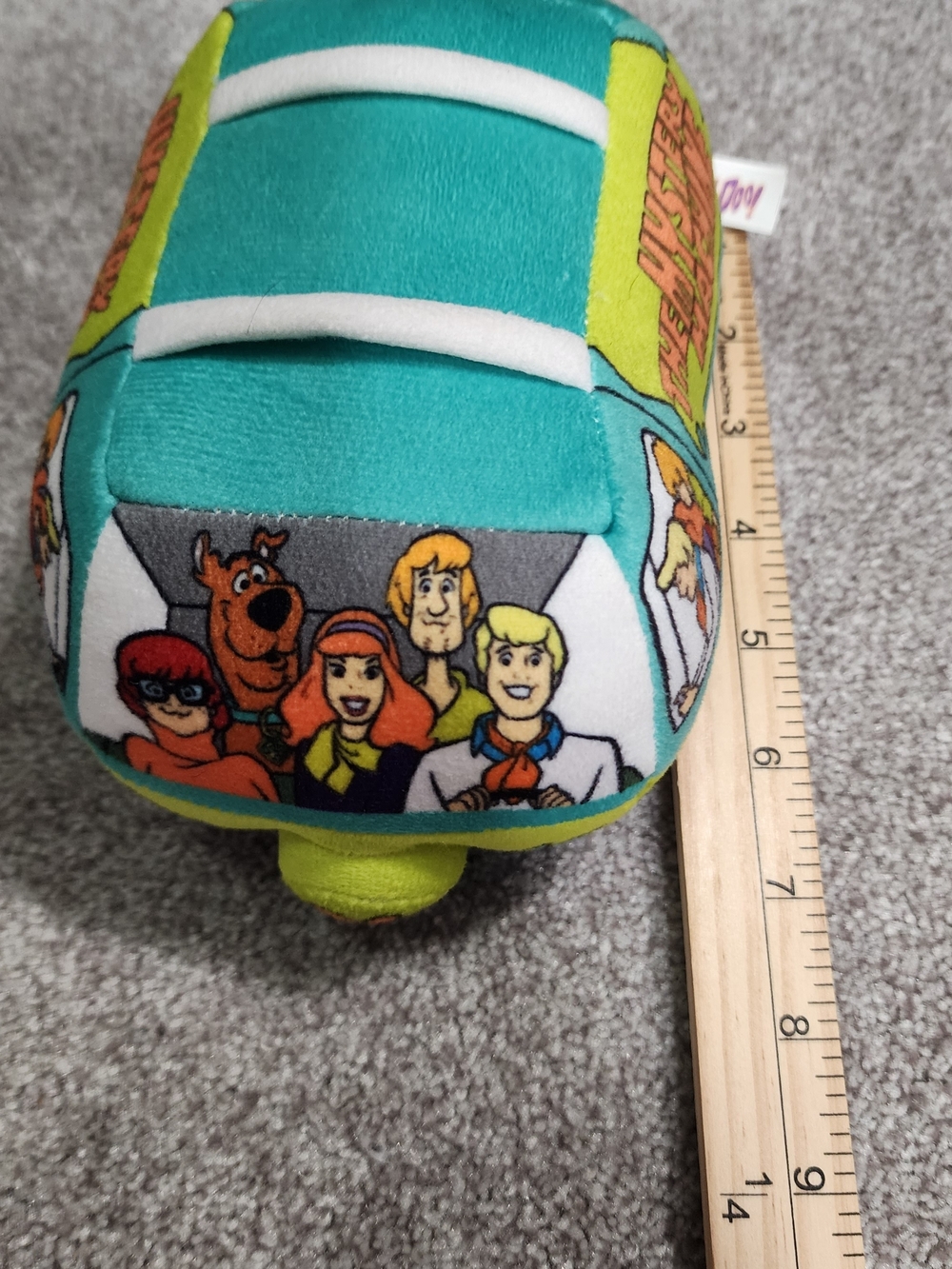 Scooby-Doo Mystery Machine Plush - Teal and Lime